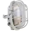 Image de Deko Light Syrma Oval Grau 401013 Plafonnier extérieur Applique extérieure E27 gris