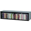 Image de Casier de rangement pour CD - CD Box 90 - Noir - Bois - Panneaux de particules - Classique - Intemporel