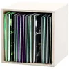 Image de Casier de rangement - GLORIOUS DJ - Record Box 110 Vinyles - Blanc - Bois - Vintage