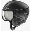Image de Casque Uvex Instinct Visor noir mat avec verres à effet miroir argenté - 59-61