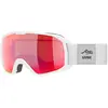 Image de Masque Uvex Xcitd CV blanc avec lentille miroir rouge