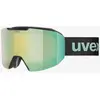 Image de Masque Uvex Evidnt Attract Small noir avec lentille photochromique jaune vert