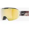 Image de Masque Uvex Epic Attract noir avec lentille photochromique jaune