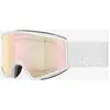 Image de Masque Uvex Blast CV blanc mat avec lentille miroir Rose