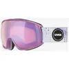 Image de Masque Uvex Victorious S CV noir mat avec verre miroir Mirror Lilac