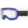 Image de Masque Uvex Downhill 2100 V noir mat avec lentille Vario Blue Mirror
