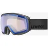 Image de Masque Uvex Victorious S V noir mat avec lentille photochromique Vario Blue Mirror