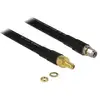 Image de Câble Wifi Delock 4043619130122 Rp-sma 0,4 M Noir