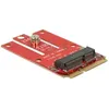 Image de Contrôleur de stockage M.2 - DELOCK - Mini PCIe > M.2 Key E - Compatible Windows - Format 2242/2230/3042/3030