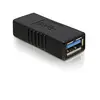 Image de Adaptateur Usb 3.0 H/h Delock Noir 65175