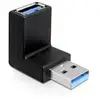 Image de Adaptateur Usb 3.0 A/a St/bu Incline A 90° Vertical