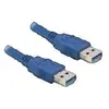 Image de Câble Usb 3.0 Delock Connexion Bleu 3 Mètres