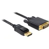 Image de Câble DVI - DeLOCK - DisplayPort (M) - DVI-D (M) - 2m - Vis moletées