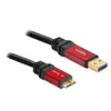Image de Cable Usb 3.0 Type A Male Vers Usb 3.0 Type Micro B Male 3 M Premium Delock