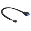 Image de Cable Connecteur Usb 3.0 Femelle - Usb 2.0 Male Delock, 30 Cm