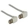 Image de Delock 83510 Rj45 Cat. Cable Reseau 5e Sf/utp Coude Vers Le Haut / Vers Le Haut 0,5 M