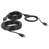 Image de Câble Usb Delock 20m Noir