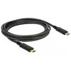 Image de Cable Usb 3.1 Gen 1 Usb Type-c Delock St. Usb Type C St. Marqueur Electronique 2 M Noir