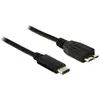 Image de Cable Usb 3.1 - C - Micro Bm/m Delock 1,00 M Noir