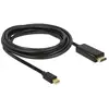Image de Cable Delock Mini Displayport Vers Hdmi 2 M Noir 83699