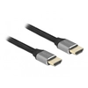 Image de Delock Câble Hdmi À Ultra Haute Vitesse, 48 Gbps 8k 60 Hz Gris 1 M Certifié