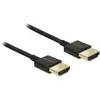 Image de Delock Hdmi/hdmi, 1.5 M Câble Hdmi 1,5 M Hdmi Type A (standard) Noir