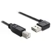 Image de Cable Delock 85167 Easy-usb 2.0 Type-a Male, Coude Gauche Et Droite Usb 2.0 Type-b Male 0,5 M