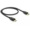 Image de Cable Displayport Delock 85506 0,5 M Noir 4k 60 Hz