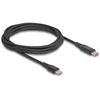 Image de DeLock Câble USB-C - Power Delivery 140 W avec écran - 1.2 m