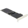 Image de Adaptateur DeLOCK - Contrôleur de stockage SATA PCIe x1 - Pour 2.5 HDD/SSD