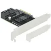 Image de Carte et Adaptateur SATA Interne - DELOCK - 90498 - PCIe - 5 Ports - 6 Gbit/s