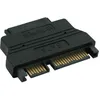 Image de Adaptateur SATA Slim vers SATA - INLINE - 29611 - Noir - Connecteur SATA - Compatible Slimline