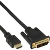 Image de Câble HDMI-DVI - INLINE - 05m - Contacts dorés
