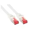 Image de Câble Réseau Inline Rj-45 Cat.6 Sftp 1 M Blanc