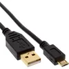 Image de Câble Micro-USB - InLine® - 1m - USB-A Mâle - Micro-B Mâle - Contact or