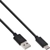 Image de Câble USB - InLine - USB C vers USB A - 05 m - Mâle-Mâle - Noir