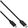 Image de Câble USB - InLine - USB-C (M) vers Micro-USB Type B (M) - 50 cm - USB 2.0 - 3 A - Noir