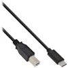 Image de InLine Câble USB 2.0 Type B (M)   USB-C (M) 3 m noir   alimentation et transfert 05 A