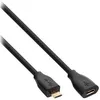 Image de Rallonge de câble USB - InLine - Micro-USB Type B - 1.5 m - USB 2.0 - Noir