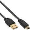 Image de Câble USB - INLINE - 31803F - 03 m - USB A - Mini-USB B - Noir