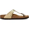 Image de Tongs Femme Birkenstock Gizeh - Jaune - Synthétique