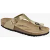 Image de Sandales Birkenstock Gizeh Birko-Flor or marron femme - 40
