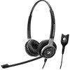Image de Casque - SENNHEISER - SC660 - Micro anti-bruit - Son large bande - Filaire pour téléphone de bureau