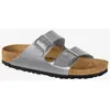 Image de Sandales Birkenstock Arizona Birko-Flor largeur étroite gris - 39