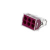Image de 50 connecteurs WAGO 6 entrées (violet) 773-106