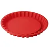Image de Moule À Tarte En Silicone Rouge De 26 Cm Dr. Oetker Flexxibel Love