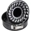 Image de Moule À Manqué Et À Savarin Double Fond 24 Cm Black Metallic