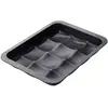 Image de Moule 12 Mini Pains Ou Brioches 36 X 27 Cm Black Metallic