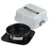 Image de Moule À Charnière Rond 23 Cm Avec Couvercle De Transport Zenker Bake Click And Go