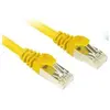 Image de Sharkoon Rj45 Cat. Cable De Connexion Sftp 6, Jaune, 1 Metre 4044951014774